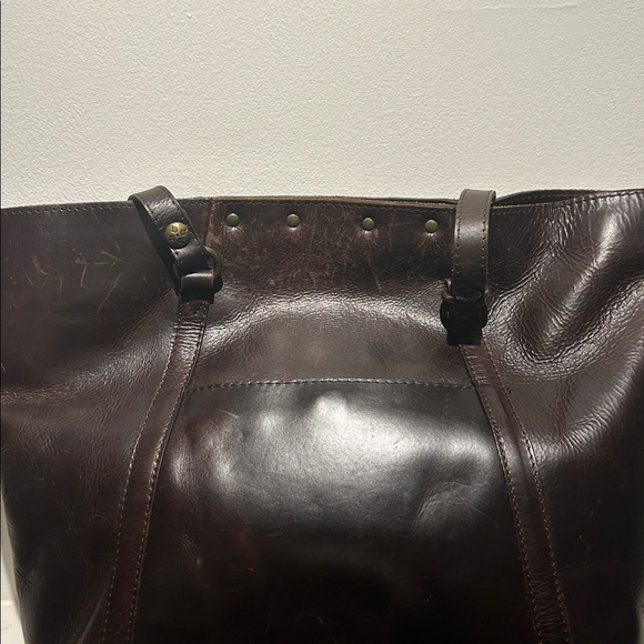 Patricia Nash Benvenuto Tote Leather Leopard - Picture 5 of 9